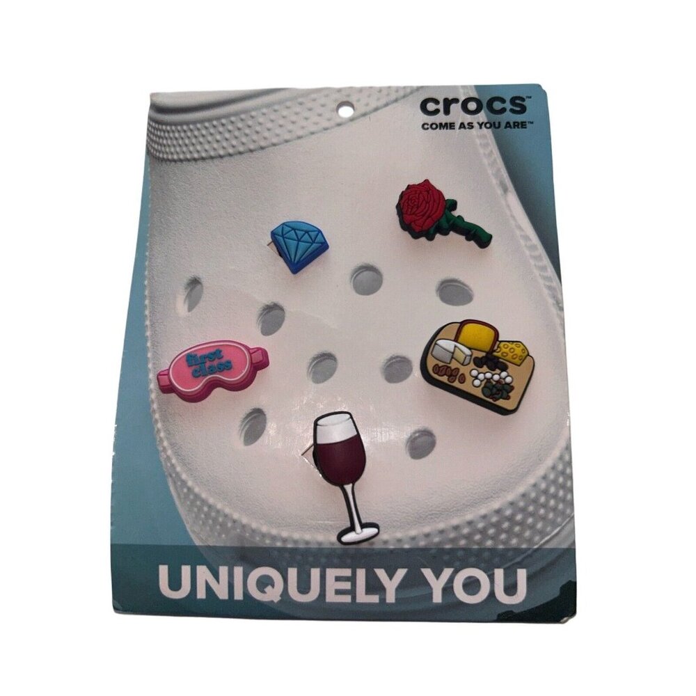 New Crocs Uniquely You Ladies Night Jibbitz 5 Charms